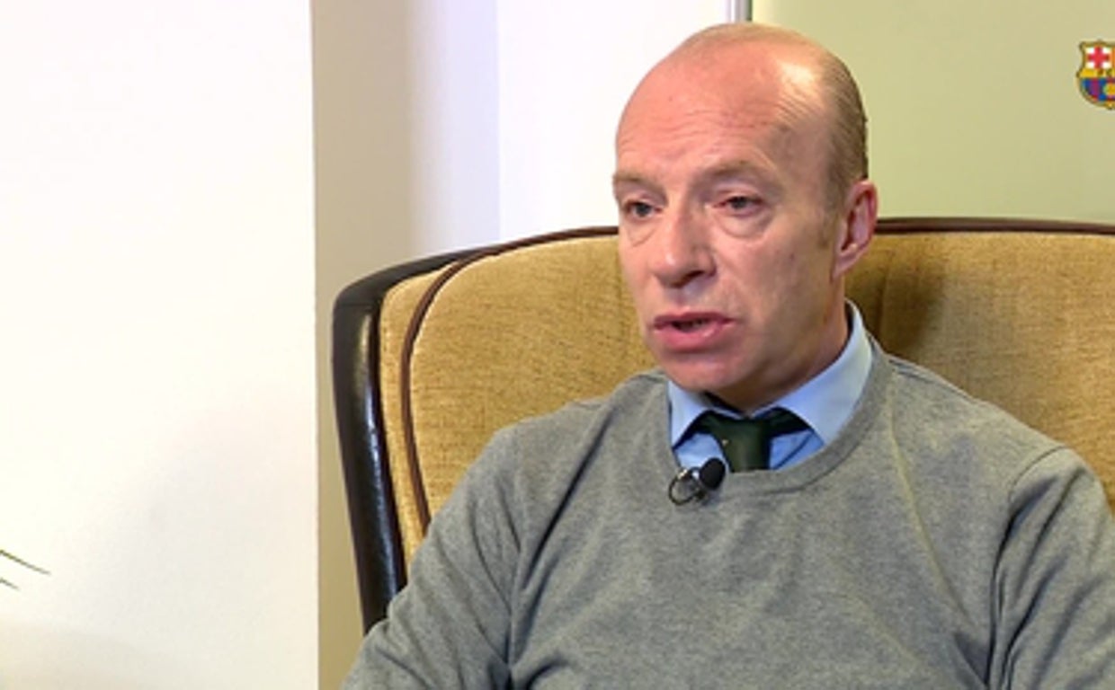 Steve Archibald en una entrevista reciente