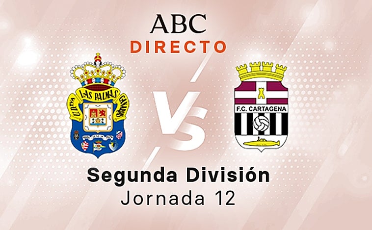 Las Palmas - Cartagena, estadísticas del partido