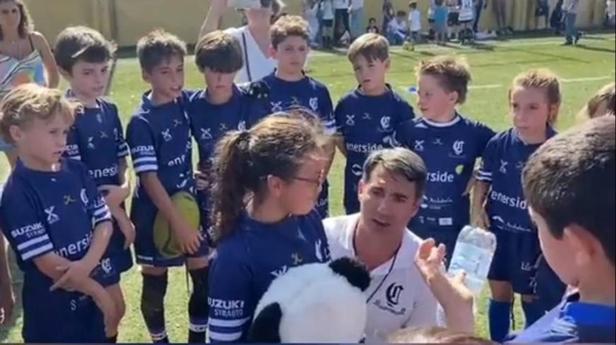 El ejemplo de María, una pequeña «jabata» del Real Ciencias de Rugby