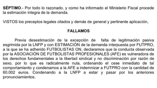 El fallo de la AUdiencia Nacional al que ha tenido acceso ABC