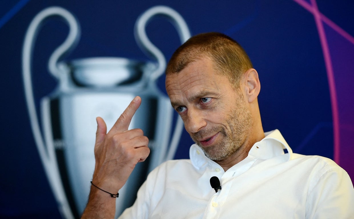 Aleksander Ceferin, presidente de la UEFA