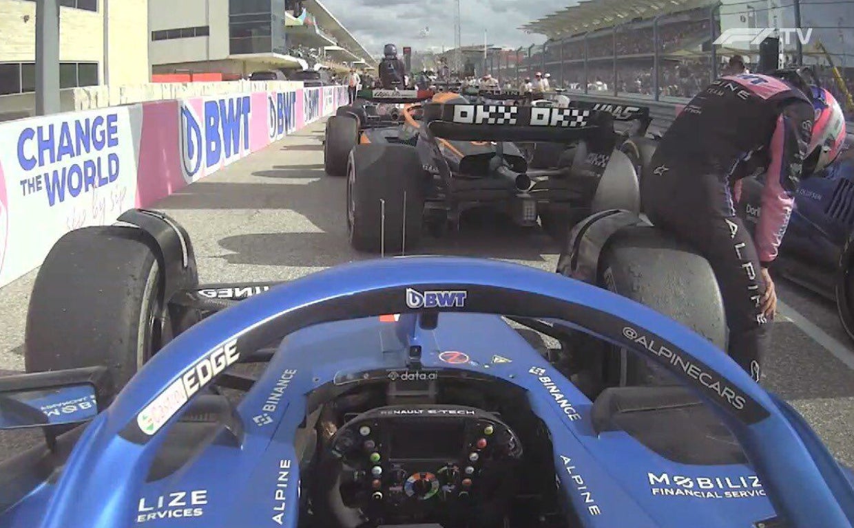 Fernando Alonso, tras el GP de Estados Unidos