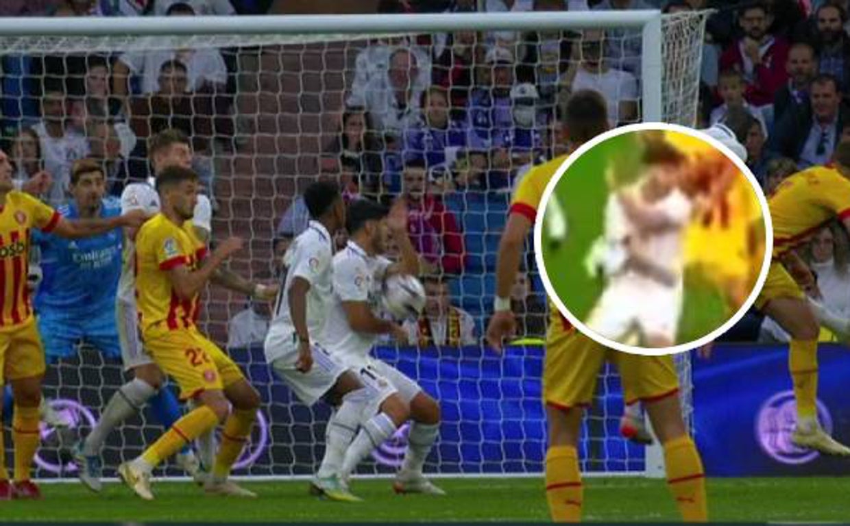 El penalti de Asensio fue muy protestado
