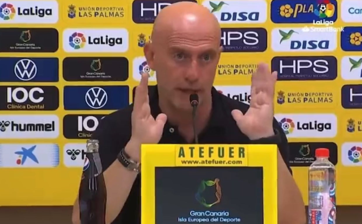 Julián calero, entrenador del Burgos