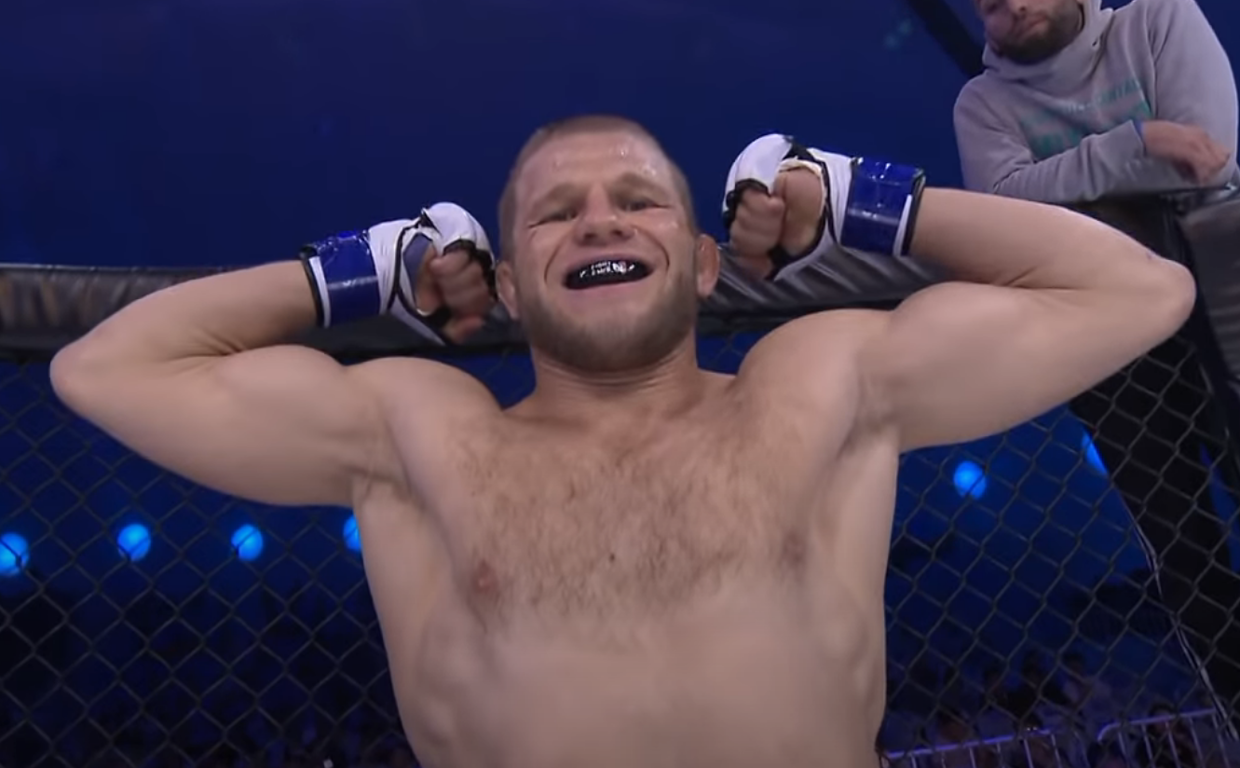 Aleksander Pisarev, antes de un combate