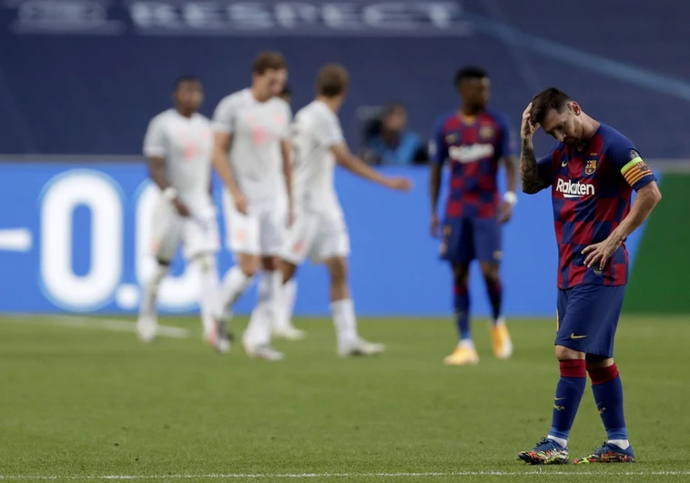 Messi se topa de nuevo con el ogro bávaro