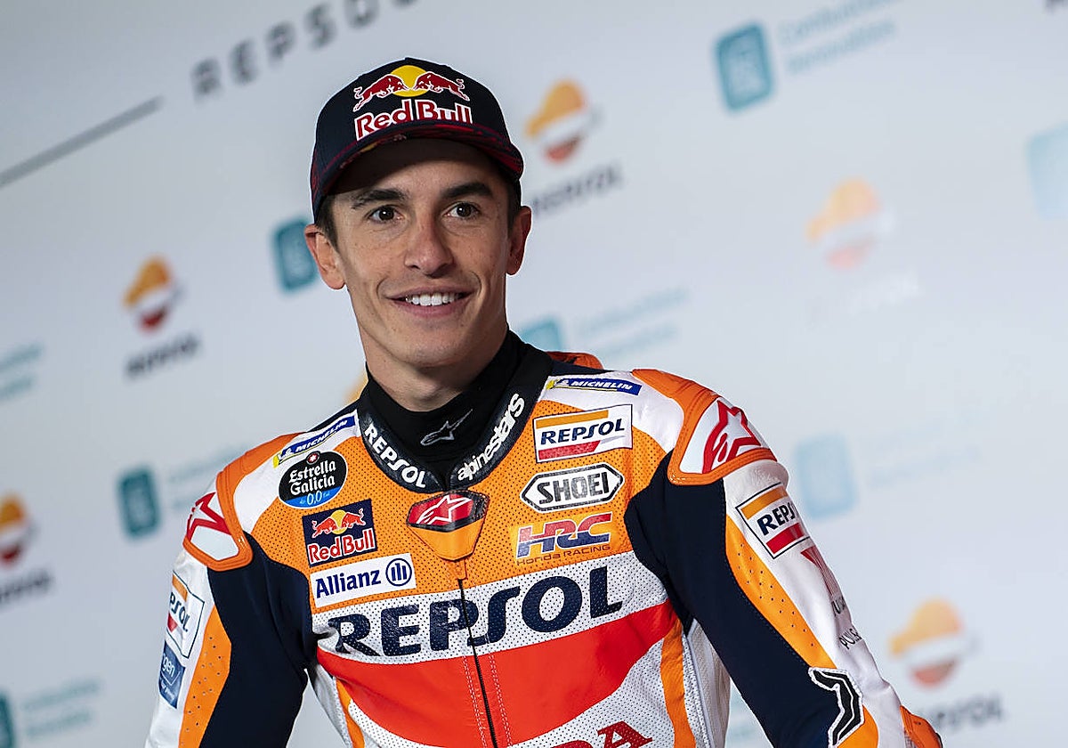 Marc Márquez, en el circuito del Jarama
