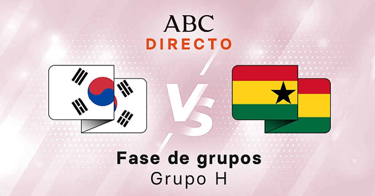 Corea del Sur - Ghana, estadísticas del partido