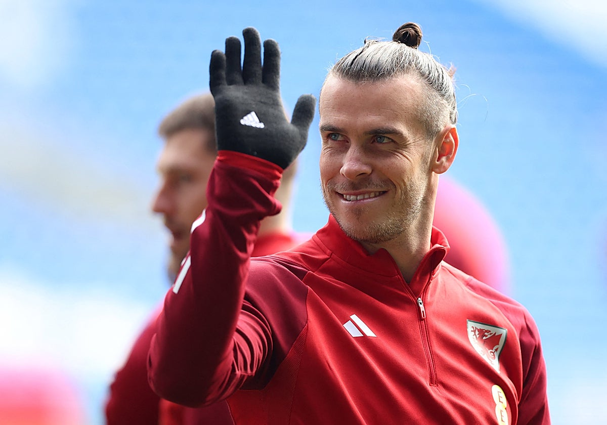 Gareth Bale, estrella de Gales
