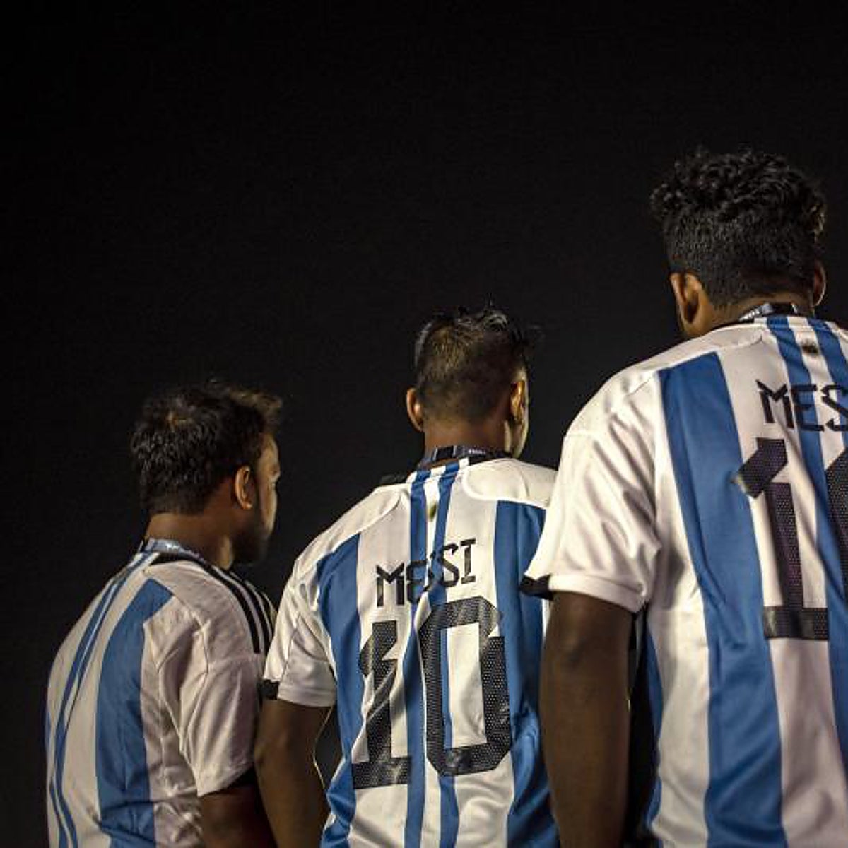 El pelirrojo es Messi