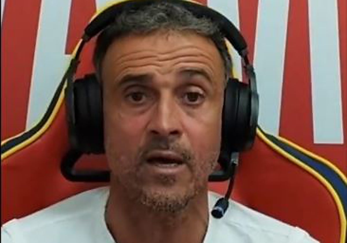Luis Enrique: «Lo primero que me compré cuando llegué al Madrid fue un ordenador»