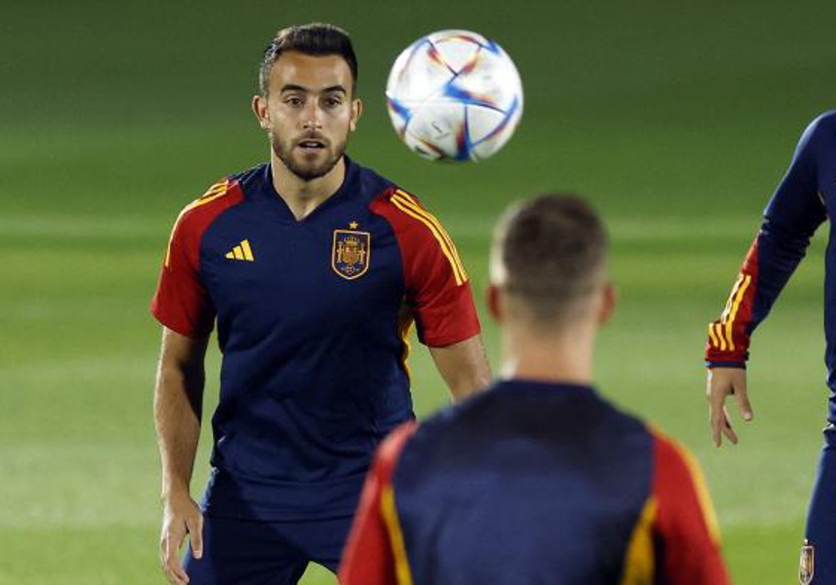 Eric García, con la selección