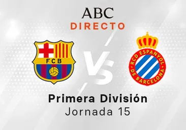 Barcelona - Espanyol directo hoy: partido de la Santander, jornada 15