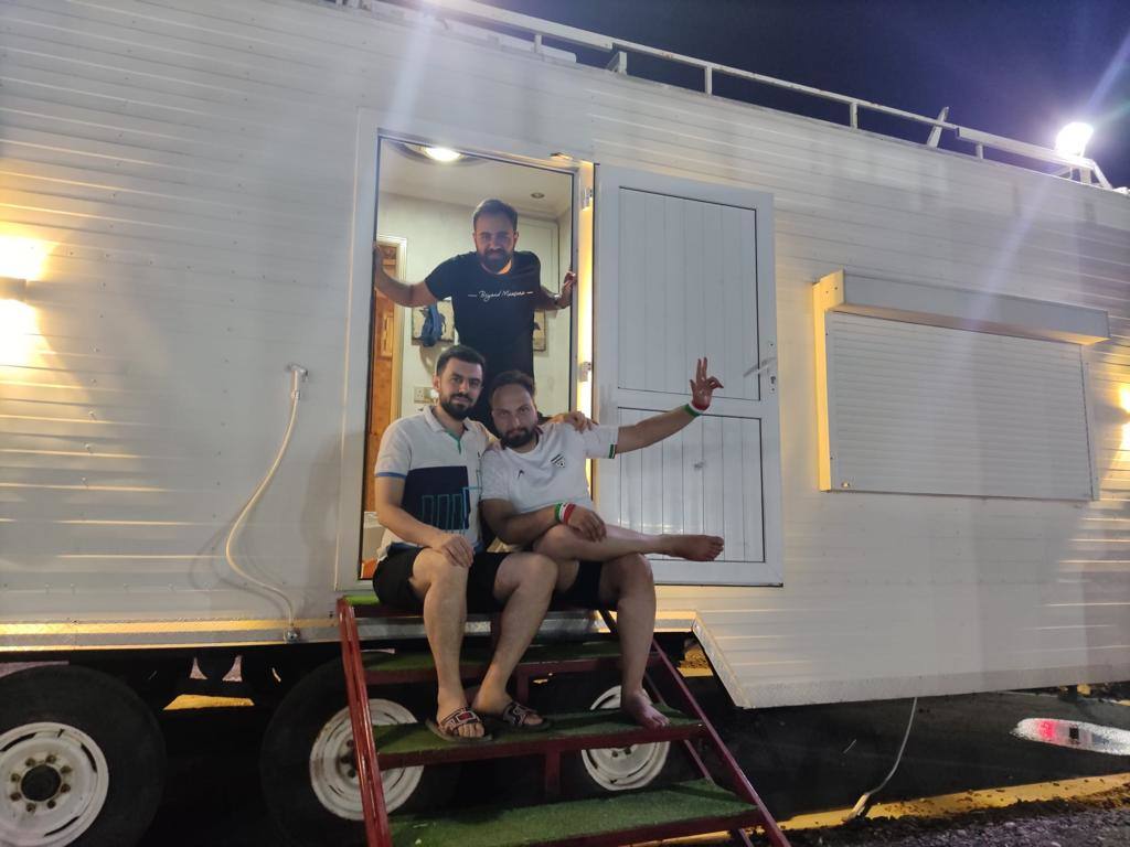 Una ciudad de caravanas para vivir el Mundial de Qatar