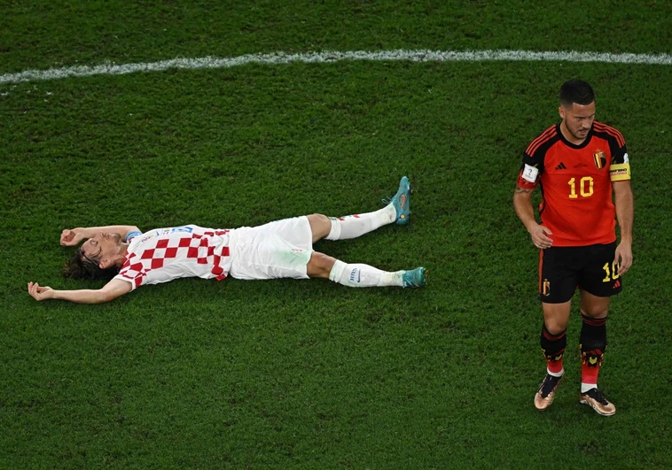 Croacia entierra a Bélgica y a Hazard