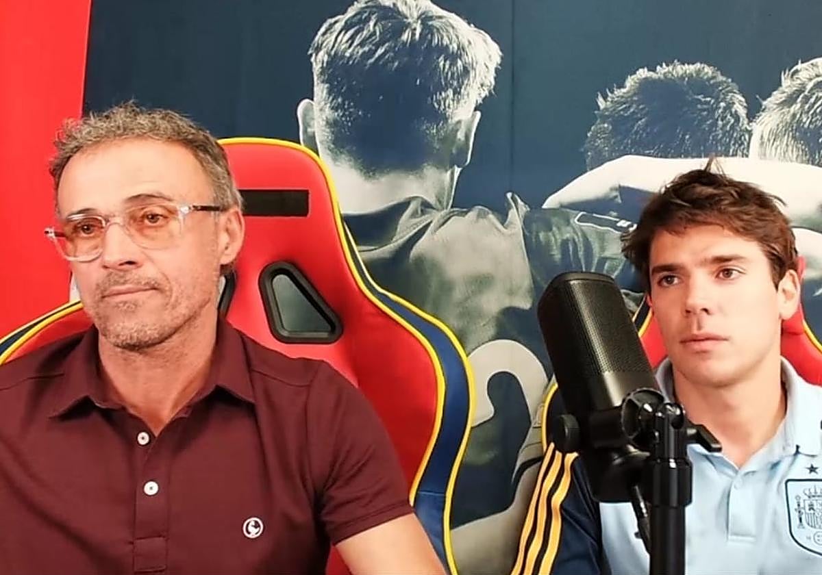 Luis Enrique, en Twitch: «Rubiales sería un gran &#039;streamer&#039;, os lo puedo garantizar»