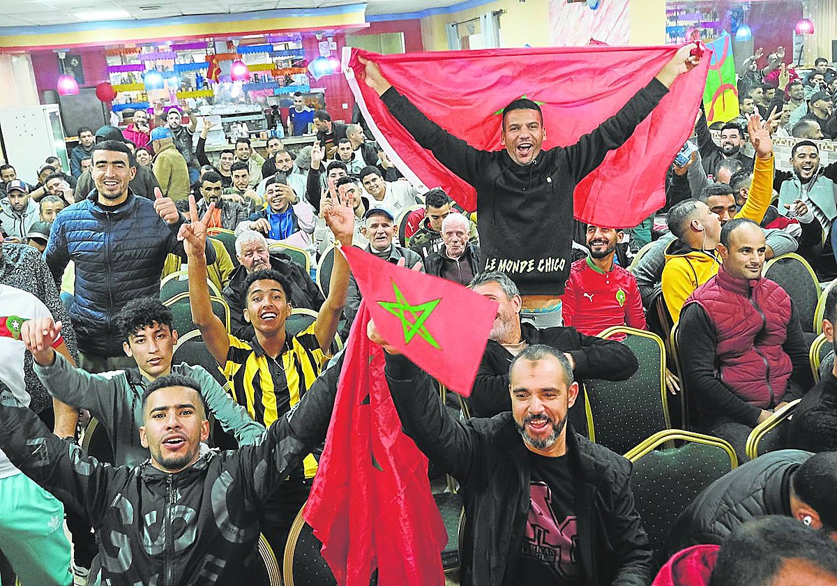 Marruecos toma España: la explosión de hinchas en ciudades y pueblos