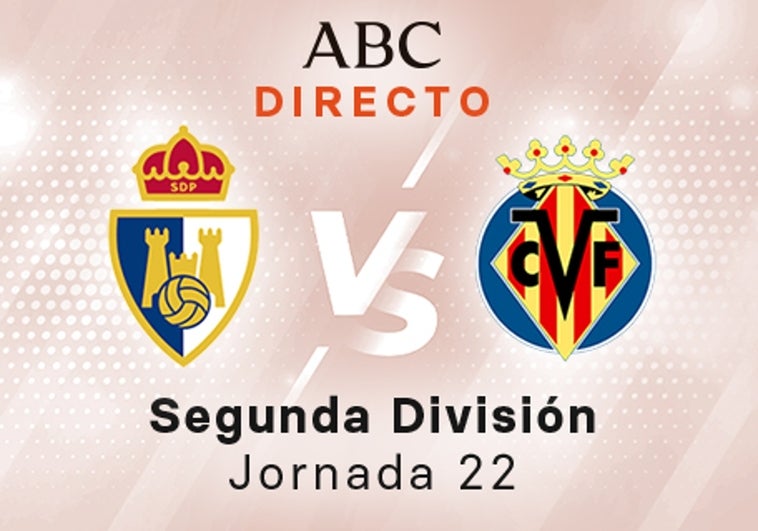 Ponferradina - Villarreal B en directo hoy: partido de la Liga SmartBank, jornada 22