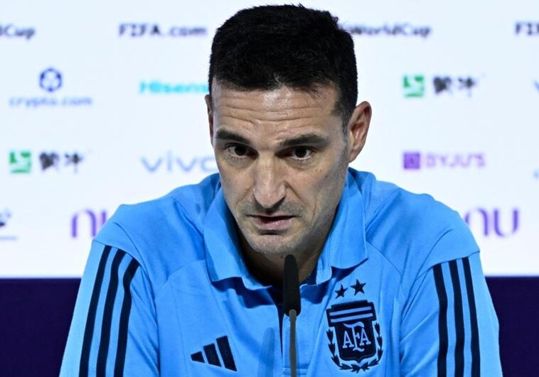 Scaloni: «Voy a zanjar el tema, Argentina sabe perder y ganar»