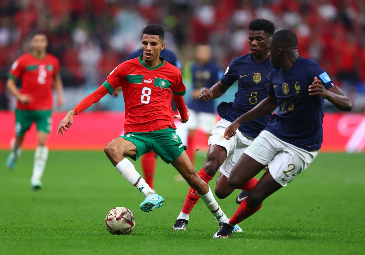 Primera Camiseta Marruecos Jugador Ounahi 2022