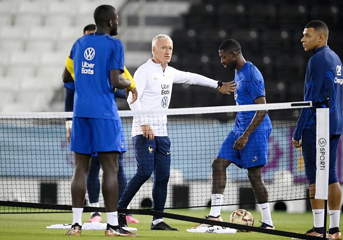 Un virus pone en jaque el plan de Deschamps