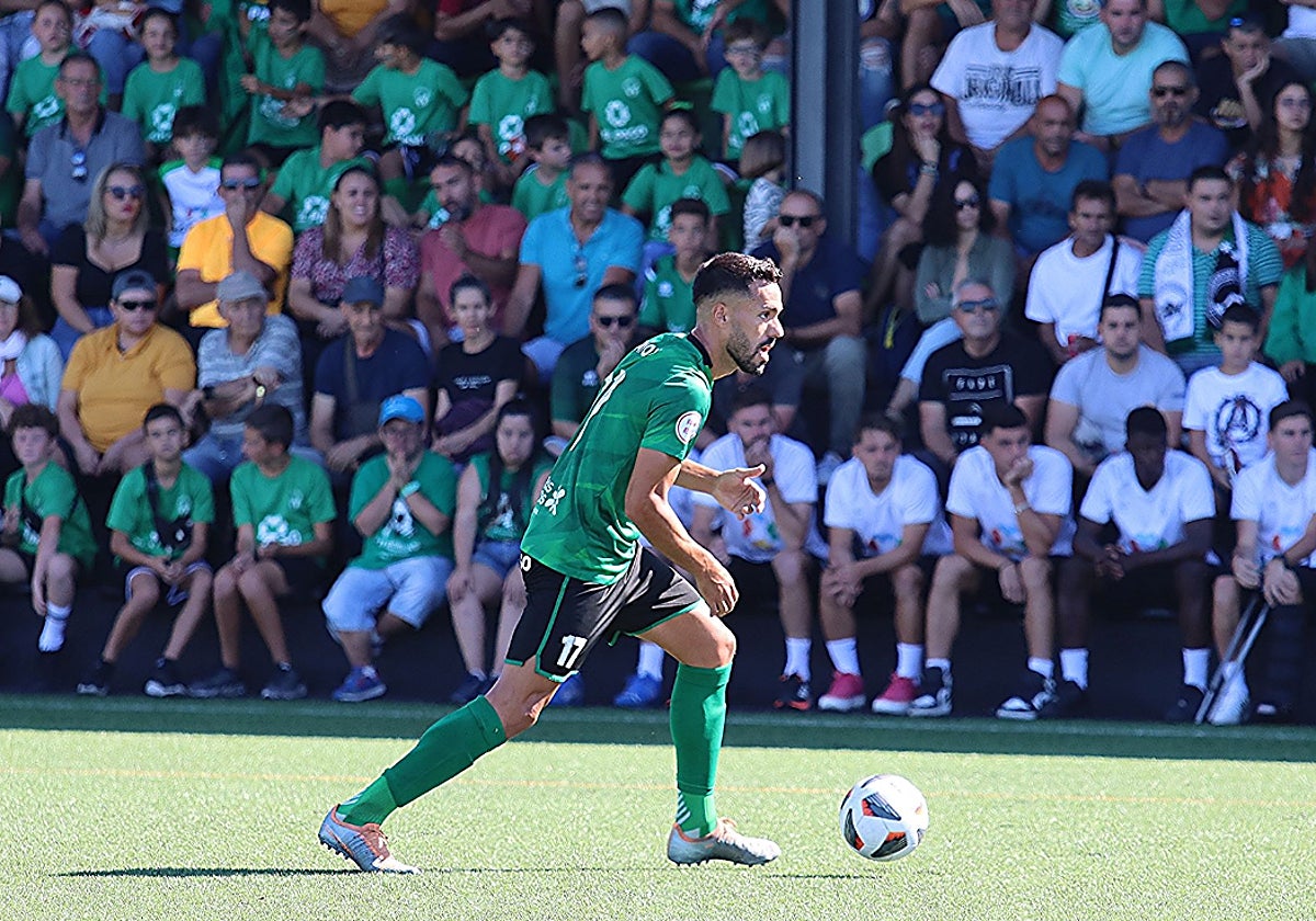 Partido del Atlético Paso, uno de los participantes en la Copa y rival del Espanyol