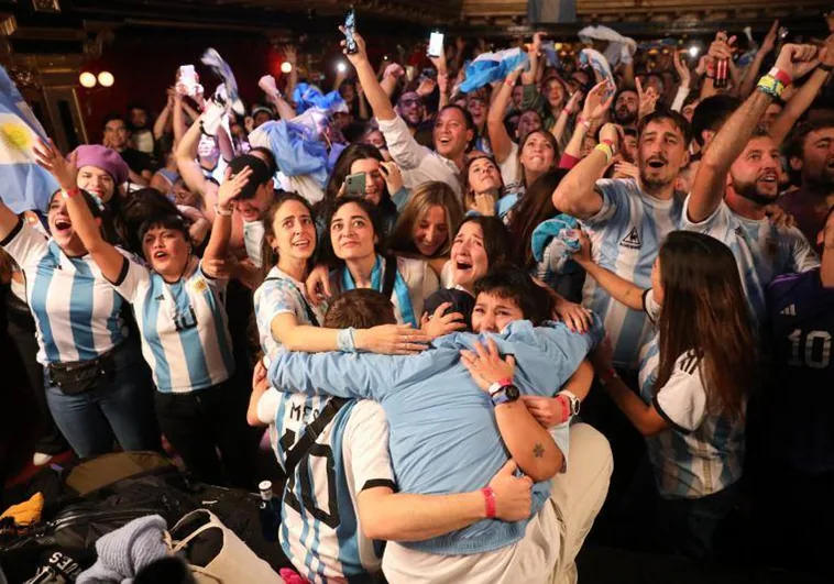 Argentina se echa a la calle en todo el mundo para celebrar su victoria