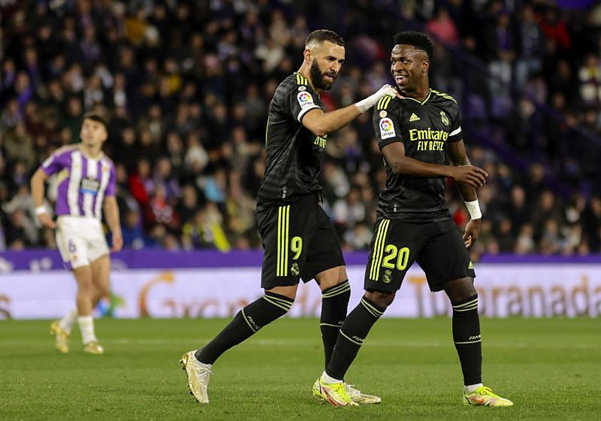 Vinicius, indignado en Pucela por los insultos racistas