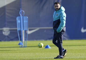 Xavi ante el Atlético: «Este partido no decidirá nada pero ganar sería dar un golpe en la mesa»