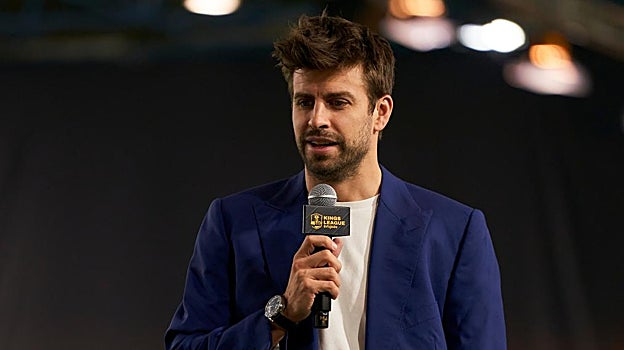 Gerard Piqué en la presentación del torneo