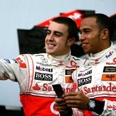 Cuando todo era maravilloso entre Fernando Alonso y Hamilton