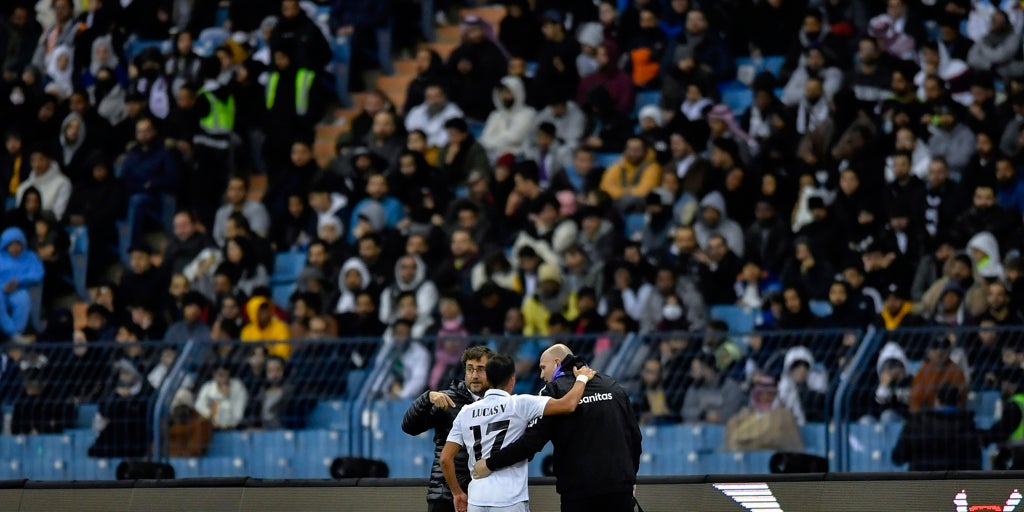 Lucas Vázquez, mi medio de baja