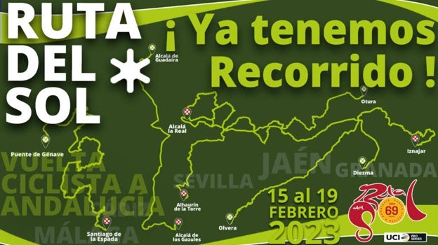 Recorrido de la Vuelta a Andalucía 2023