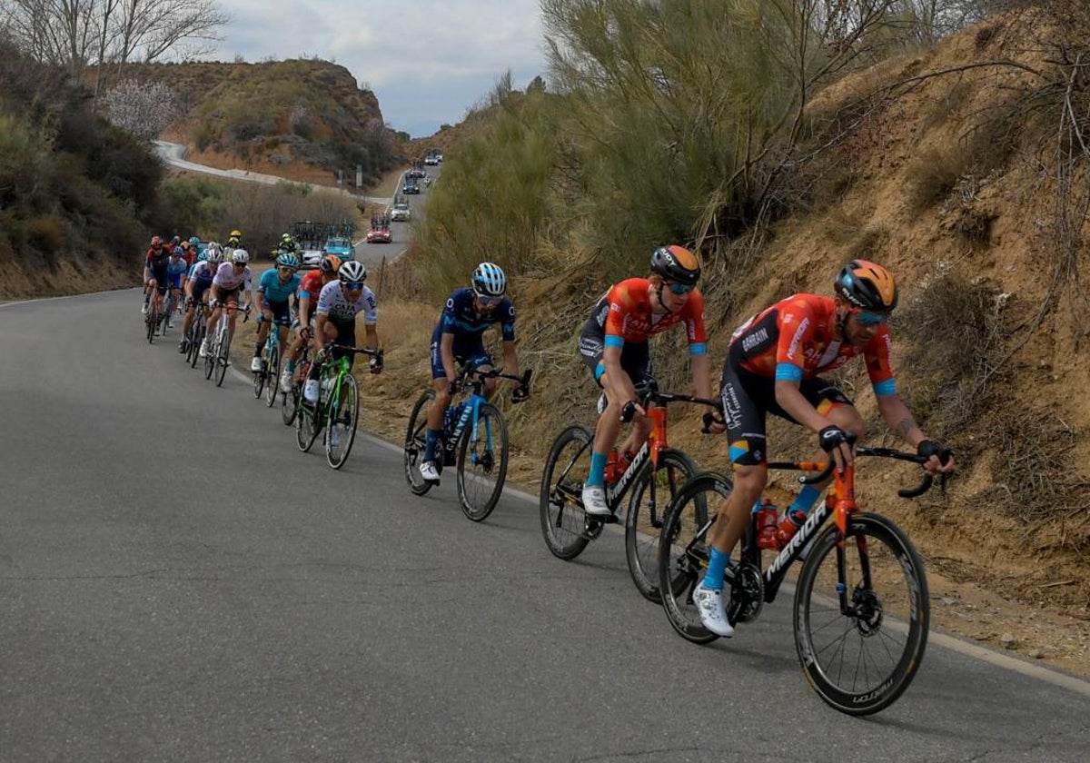 Pelotón de la 68ª edición de la Ruta del Sol