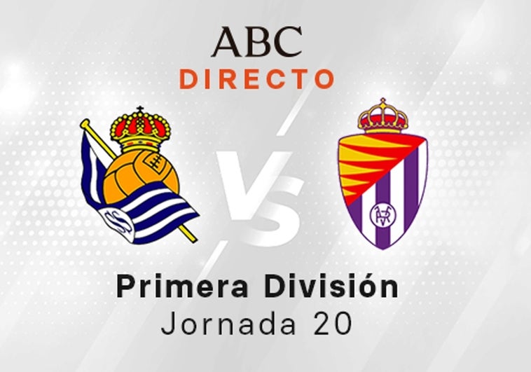 Real Sociedad - Valladolid, estadísticas del partido