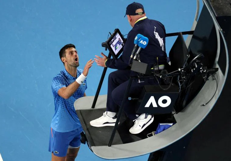 El brutal enfado de Djokovic con un espectador del Abierto de Australia: «Está muy borracho, me ha estado provocando»