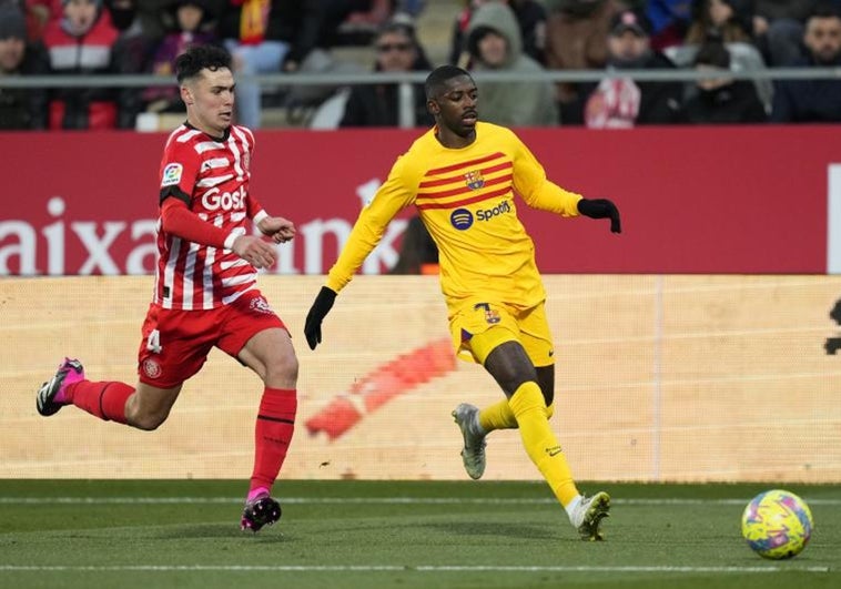 Dembélé vuelve a las andadas: nueva lesión muscular ante el Girona