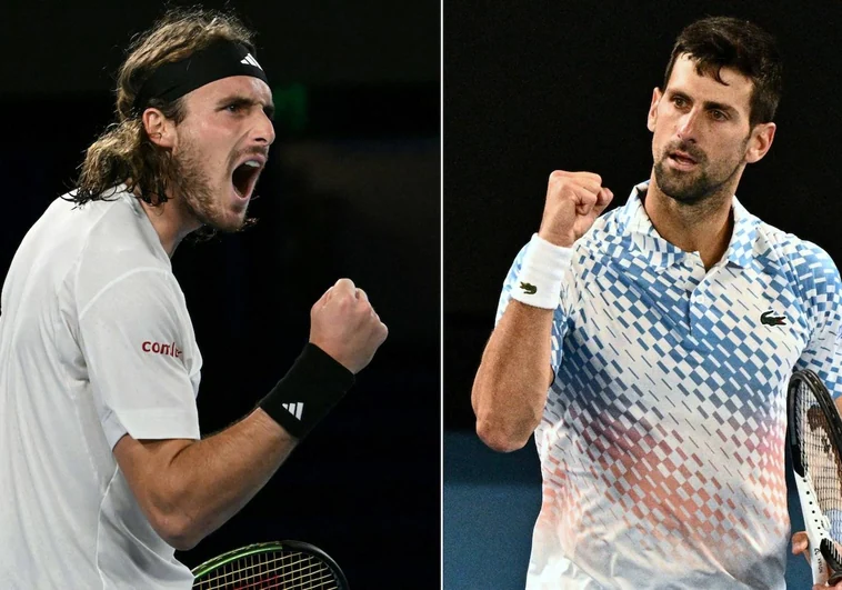 Final del Open de Australia hoy: Djokovic - Tsitsipas, en directo