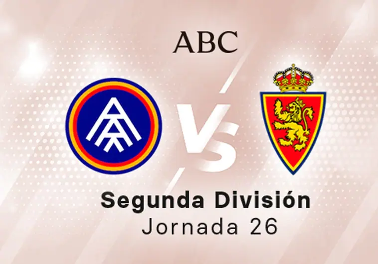 Andorra - Zaragoza en directo hoy: partido de la Liga SmartBank, jornada 26