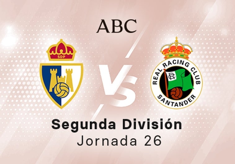 Ponferradina - Racing en directo hoy: partido de la Liga SmartBank, jornada 26