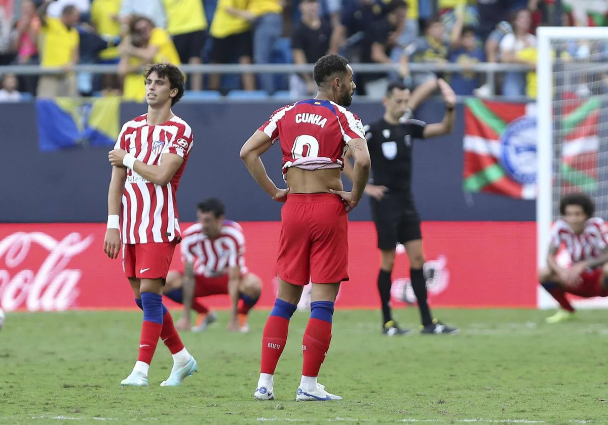 Joao Félix y Cunha, durante un partido del Atlético
