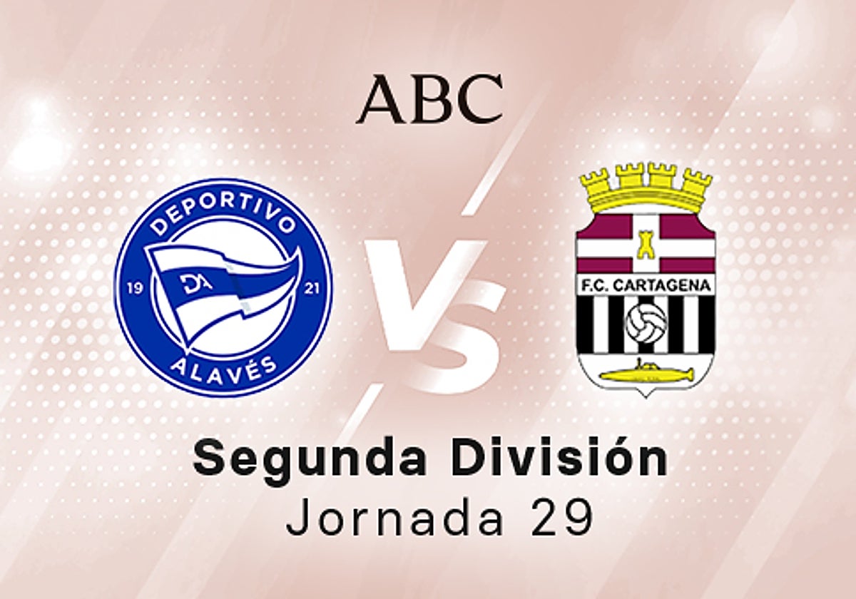 Alavés - Cartagena, estadísticas del partido