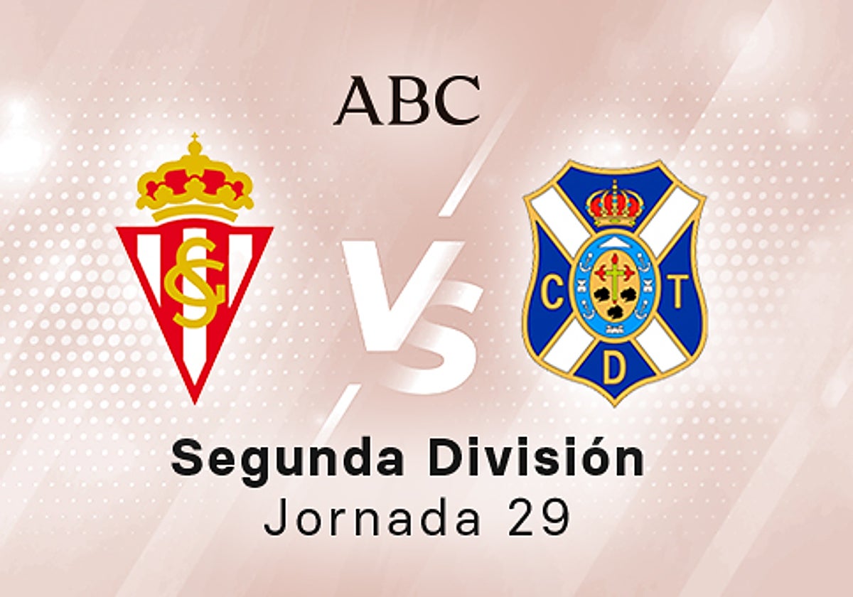 Sporting - Tenerife en directo hoy: partido de la Liga SmartBank, jornada 23