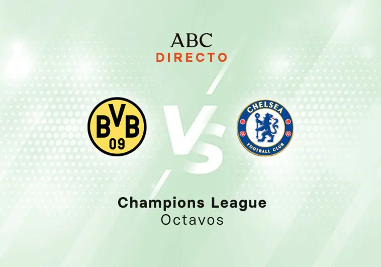 Borussia Dortmund - Chelsea, estadísticas del partido