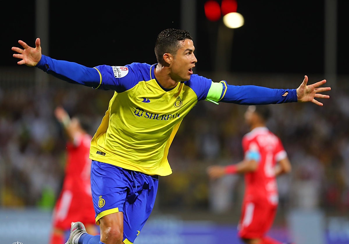 La primera gran noche árabe de Cristiano