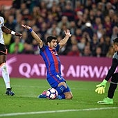 El Barça, dos años sin un solo penalti en contra