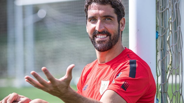 Raúl Garcia cumple su octava temporada en Bilbao