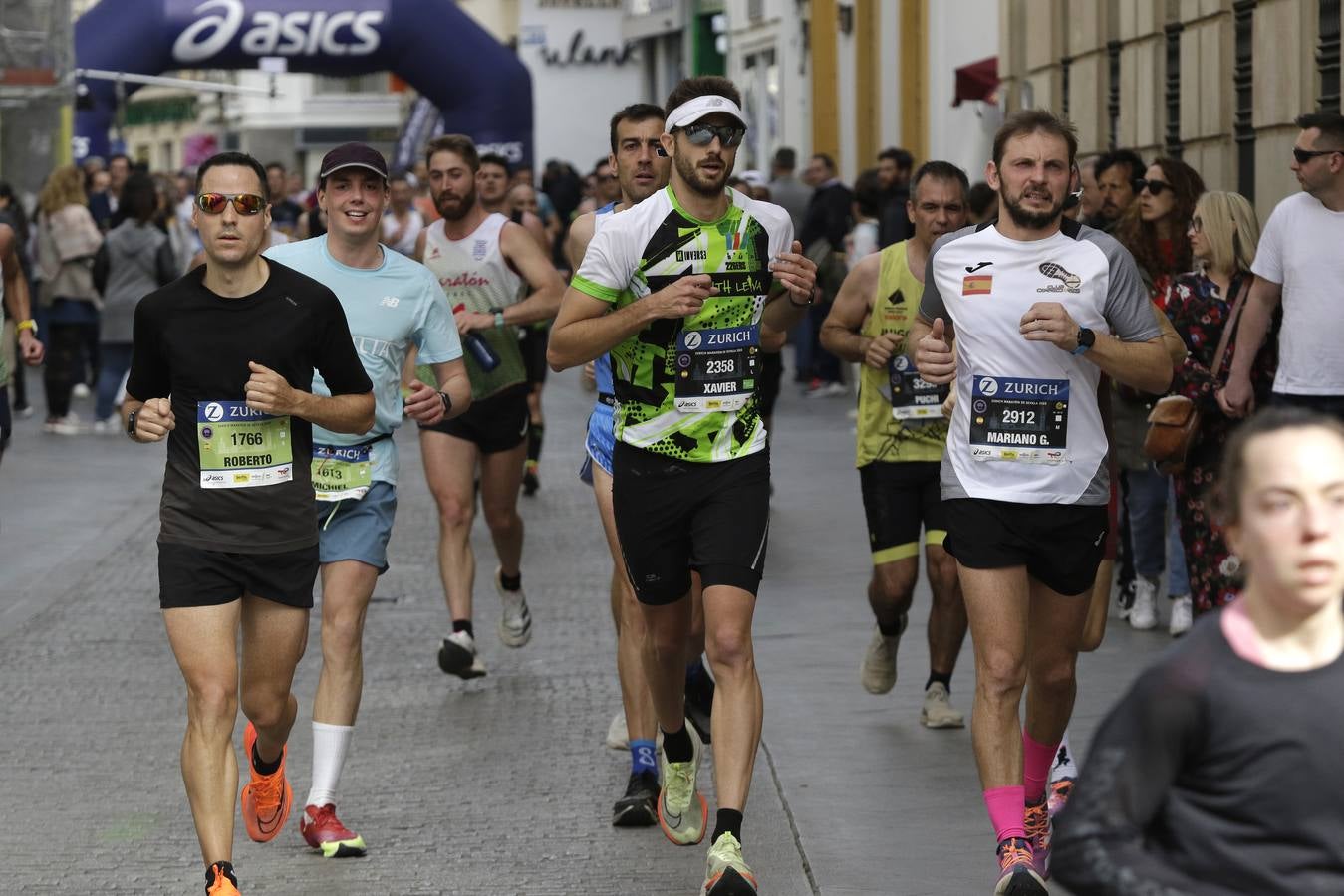 Participantes en el Zurich Maratón de Sevilla 2023