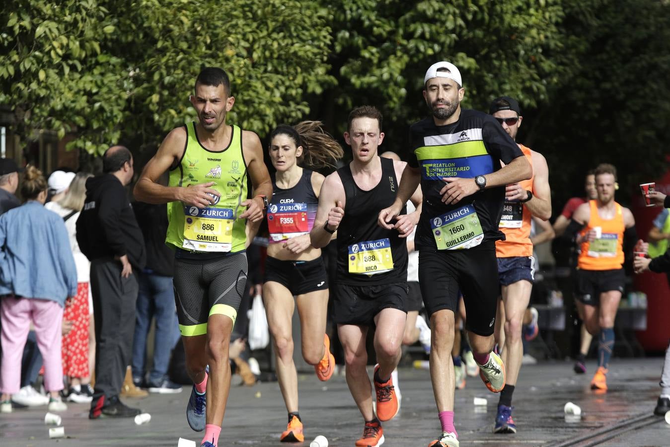 Participantes en el Zurich Maratón de Sevilla 2023