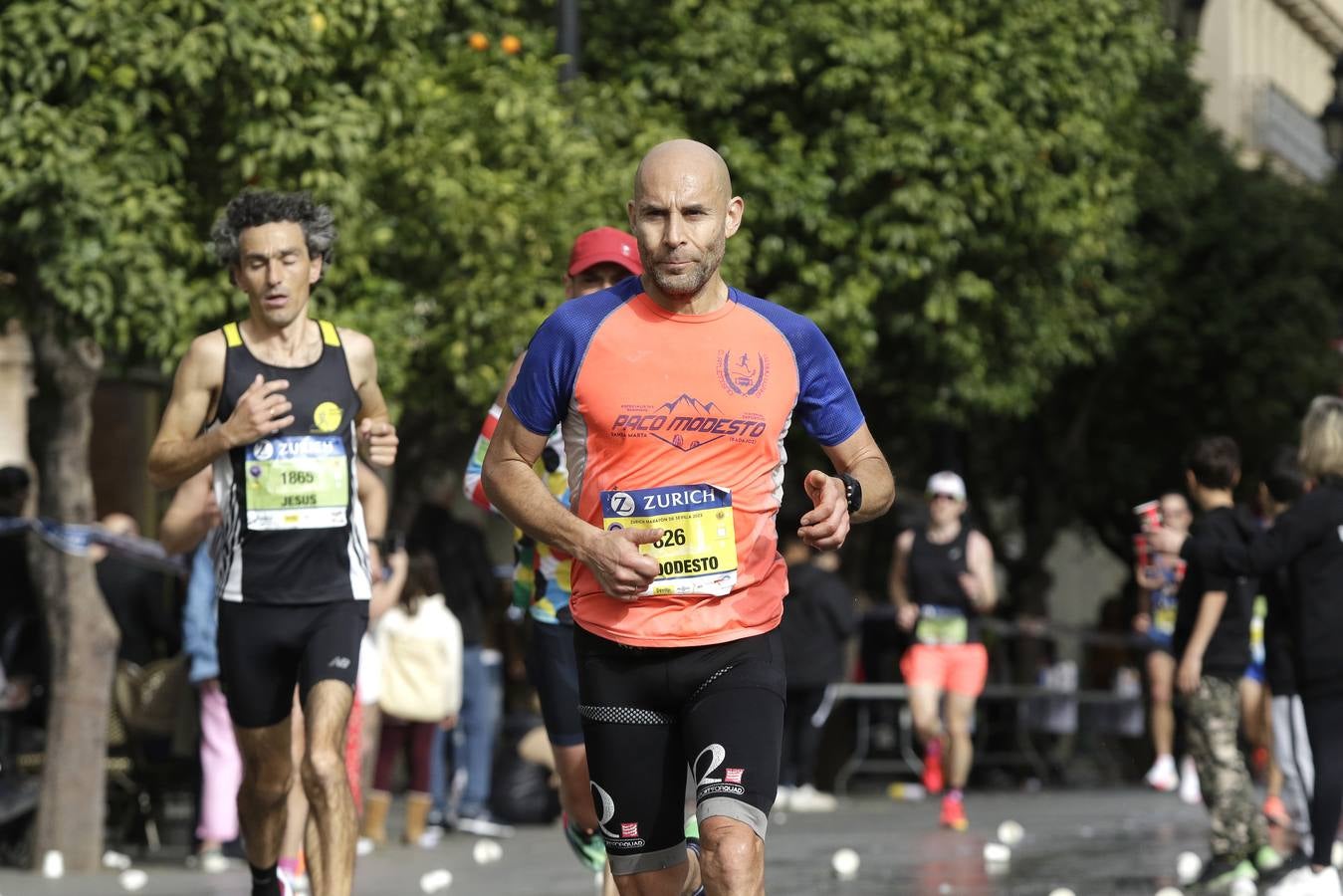 Participantes en el Zurich Maratón de Sevilla 2023